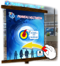 Panneau interactif Web 3D - Vn1
